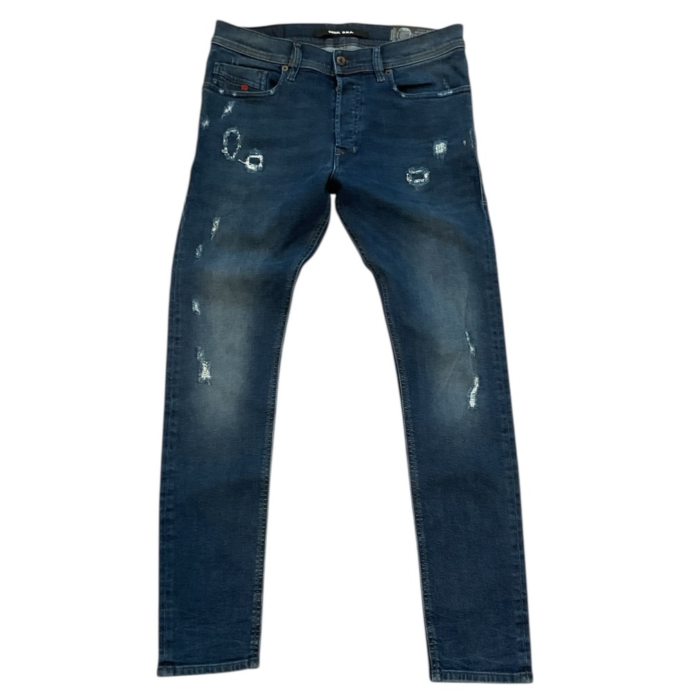 Diesel Tepphar Men’s Slim Carrot Blue Jeans